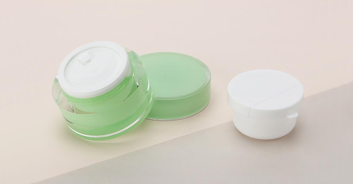 Round Refillable Jarrefillable cosmetic jar Round Refillable Jarrefillable cosmetic jar