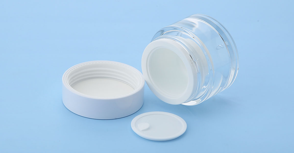 Glass Cosmetic Jardouble walled glass cosmetic jar Glass Cosmetic Jardouble walled glass cosmetic jar